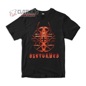 Disturbed Logo T Shirt For Men And Women Disturbed Tour 2023 Shirt Disturbed The Sound Of Silence Merch 3