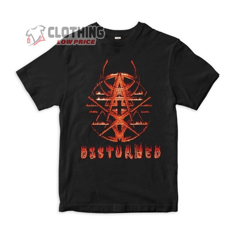 Disturbed Logo TShirt For Men And Women, Disturbed Tour 2023 Shirt