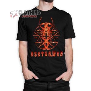 Disturbed Logo T Shirt For Men And Women Disturbed Tour 2023 Shirt Disturbed The Sound Of Silence Merch1 1