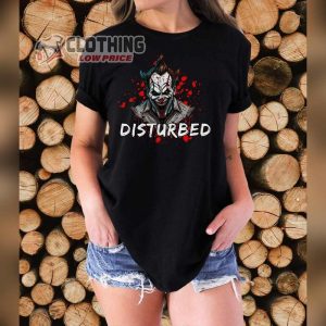 Disturbed Scary Clown T Shirt For Men And Women Horror Halloween Shirt Pennywise Horror Movie Tee1 3