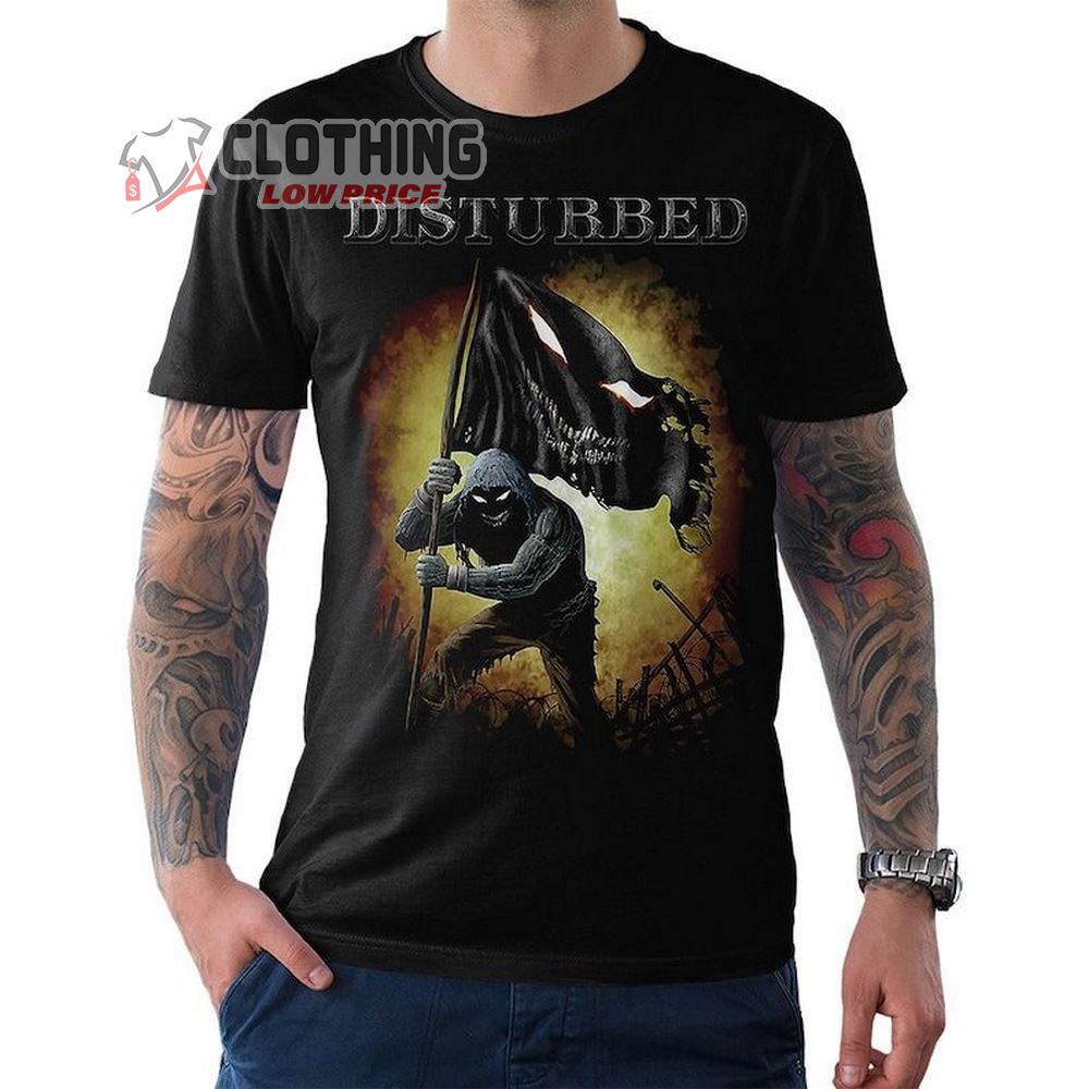 Disturbed Logo TShirt For Men And Women, Disturbed Tour 2023 Shirt