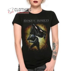 Disturbed The Evolution Of The Guy T Shirt Disturbed Band Tour 2023 Tee Merch For Men And Women1 2