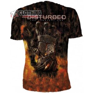 Disturbed The Vengeful One 3D All Over Printed Shirts Disturbed Concert Phoenix Tee Shirt2