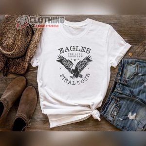 Eagles The Long Goodbye Tour Shirt, Eagles Band Logo Shirt, Eagles Final Tour Shirt, Eagles Band Ticker Tee Merch