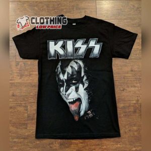 End Of The Rush World Tour Kiss Tickets Merch, Kiss Love Gun Shirt