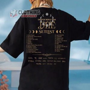 Enhypen Fate World Tour 2023 Setlist Merch Enhypen Fate Setlist 2023 Shirt Enhypen Dark Blood Enhypen Niki Jake Sunoo Heeseung Jungwon Jay T Shirt 3