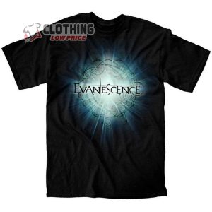 Evanescence Bring Me To Life Lyrics Merch, Evanescence Concert 2023 Shirt, Evanescence Merch, Evanescence Tour 2023 T-Shirt