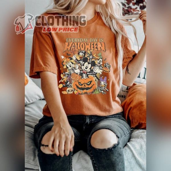 Every day is Halloween Spooky Mouse And Friends, Mickey Disney Spooky Pumpkin Halloween Shirt