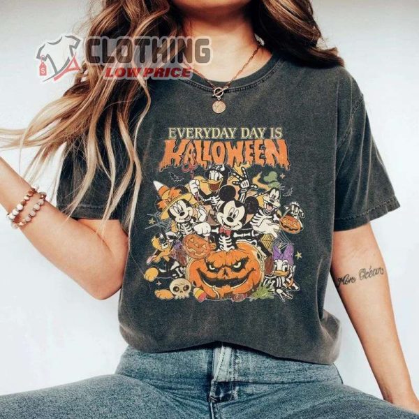 Every day is Halloween Spooky Mouse And Friends, Mickey Disney Spooky Pumpkin Halloween Shirt