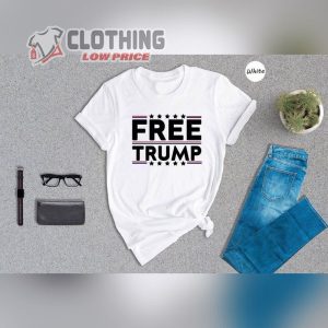 Free Trump Shirt, Trump Support Shirt, Donald Trump Fan, Trump Save America Shirt, Donald Trump Mugshot Merch