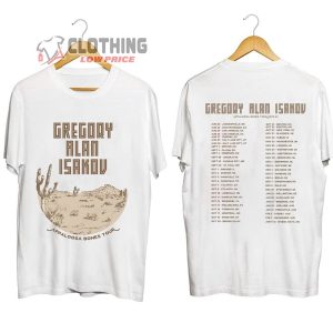 Gregory Alan Isakov Appaloosa Bones Tour 2023 2024 Merch, Gregory Alan Isakov 2023 Concert Shirt, Gregory Alan Isakov Tour 2023 2024 Setlist Los Angeles T-Shirt
