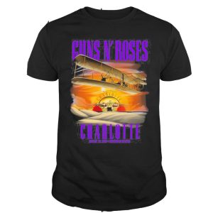 Guns N’ Roses Tour 2023 Charlotte Merch, Guns N’ Roses NC Poster Shirt, Guns N’ Roses Tour 2023 T-Shirt