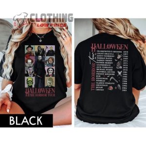 Halloween Characters The Horror Tour Shirt Universal Studios Halloween Horror Nights 2023 T Shirt Halloween Horror Nights T Shirt 1
