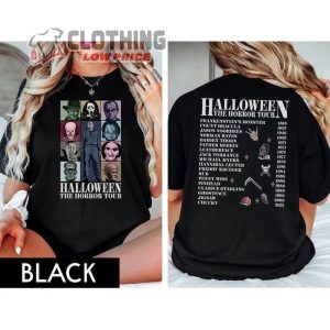 Halloween Characters The Horror Tour Shirt, Universal Studios Halloween Horror Nights 2023 T- Shirt, Universal Orlando Halloween Merch