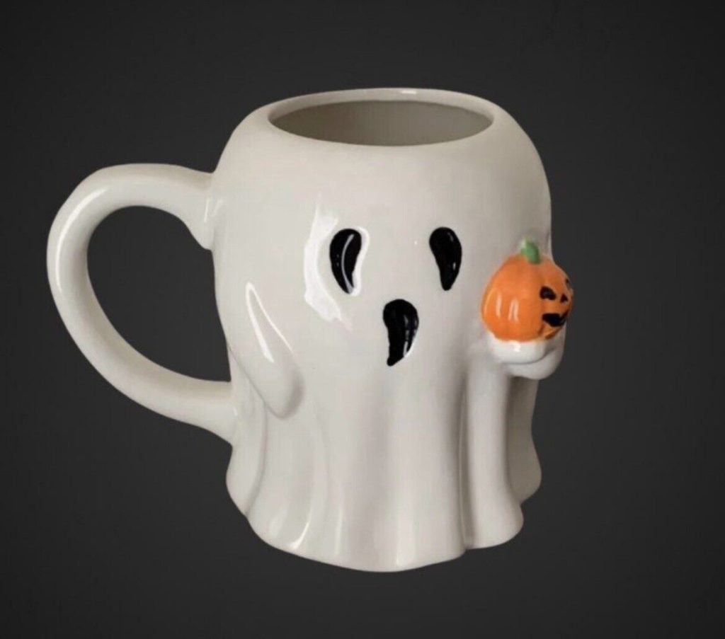 Halloween Ghost Mug Coffee Tea Mug with Pumpkin Lantern ebay