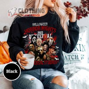 Halloween Horror Nights 2023 Sweatshirt, Halloween Horror Nights Party Hoodie, Scary Movie Characters Sweatshirt