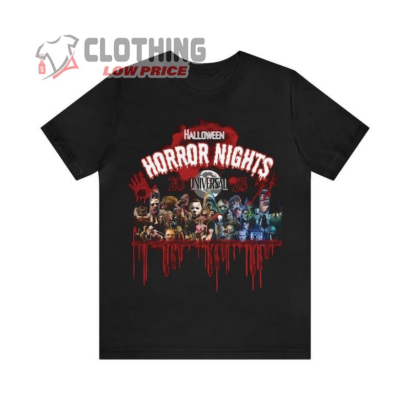 Halloween Horror Nights 2023 T- Shirt, Orlando Florida Halloweent- Shirt, Universal Halloween Horror Shirt