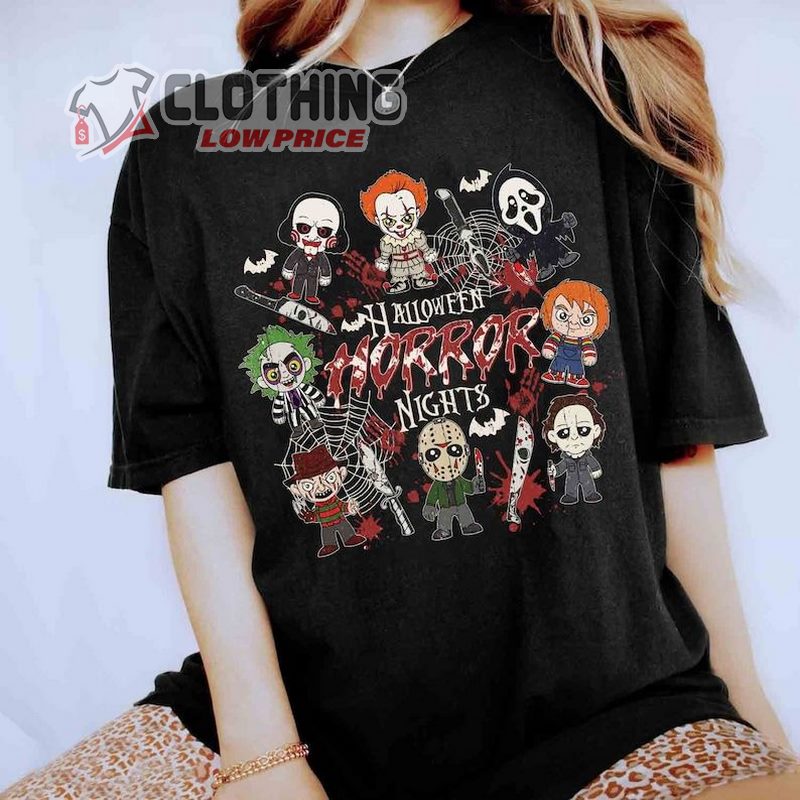Halloween Horror Nights 2023 T- Shirt, Universal Studios Halloween Shirt, Halloween Horror Nights 2023 Merchandise Shirt