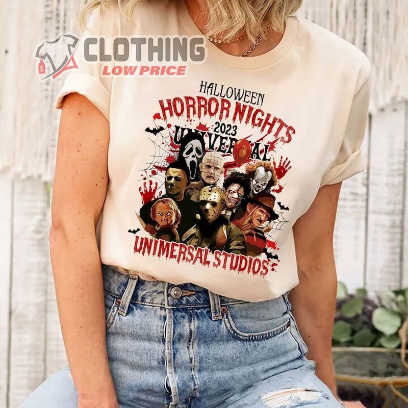 Halloween Horror Nights Sweatshirt, Halloween Horror Night Shirt, Horror Movie Killers Shirt
