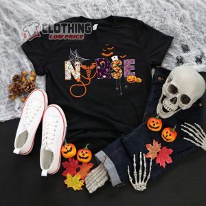 Halloween Nursing Shirt, Halloween Nurse Fall Shirts, Nurse Halloween, Nursing Halloween Tee Shirt, Nurse Halloween Shirt