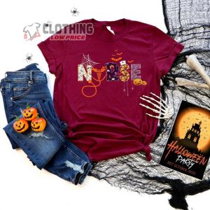 Halloween Nursing Shirt, Halloween Nurse Fall Shirts, Nurse Halloween, Nursing Halloween Tee Shirt, Nurse Halloween Shirt