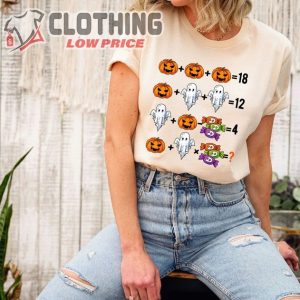 Halloween Teacher Shirt, Math Teacher Halloween Shirt, Teacher Halloween Costume Ideas Merch