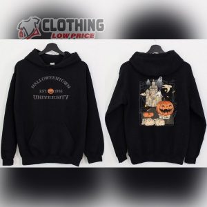 Halloweentown University Est 1998 Sweatshirt Best Teacher Halloween Costumes Merch Teacher Halloween Ideas Shirt 3