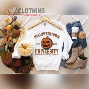 Halloweentown University Sweatshirt Halloween Town Est 1998 Sweatshirt Easy Teacher Halloween Costumes Sweatshirt Teacher Halloween Ideas Merch 2