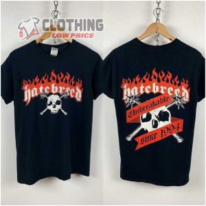 Hatebreed Band 2003 Tour Vtg Graphic T- Shirt, Hatebreed Tour 2023 T- Shirt, Hatebreed Band World Tour 2023 Setlist Merch