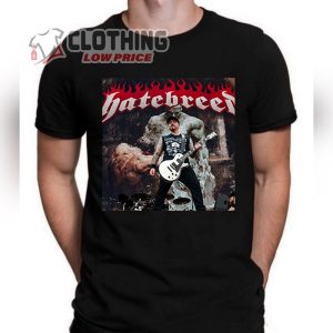 Hatebreed Band World Tour 2023 Setlist Merch, Hatebreed Band Tour Tickets shirt, Hatebreed Band Members T- Shirt