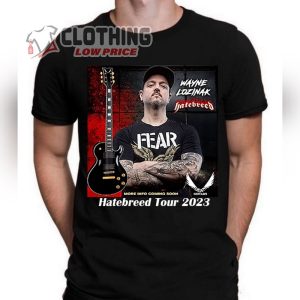 Hatebreed Tour 2023 Shirt, Hatebreed Band Concert 2023 T- Shirt, Hatebreed Setlist T- Shirt