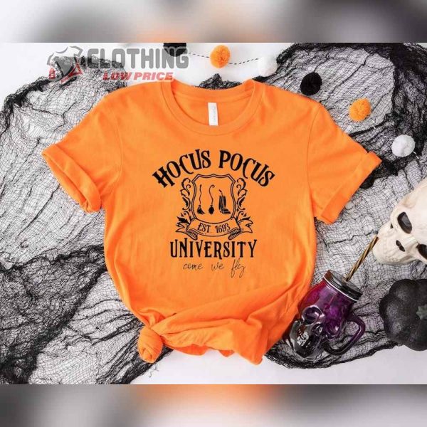 Hocus Pocus University Halloween Release Dates Merch, Halloween Witches Tee, Hocus Pocus Sweatshirt, Trick Or Treat Shirt