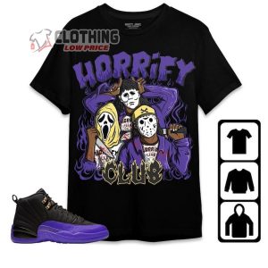 Horrify Club Stranger Things Horror Killers Halloween Sweatshirt, Terrifying Michael Myers Unisex Shirt, Horrify Club Halloween Shirt