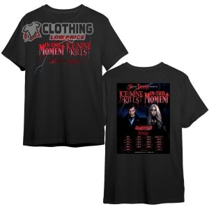 In This Moment & Ice Nine Kills Kiss Of Death Tour 2023 Merch, Kiss Of Death Tour 2023 Tickets Shirt, In This Moment- Ice Nine Kills Tour Dates 2023 T-Shirt