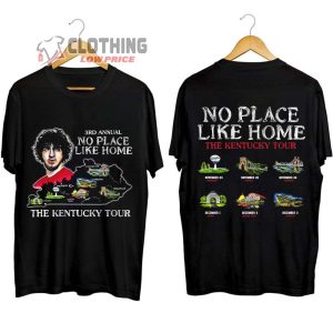 Jack Harlow No Place Like Home Tour 2023 Merch Jack Harlow 3rd No Place Like Home Shirt The Kentucky Tour 2023 T Shirt 2