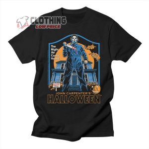 John Carpenter Horror Movies Club Halloween Shirt, Horror Movie Serial Killer Halloween Tee, Vintage Halloween Horror Movies Sweatshirt