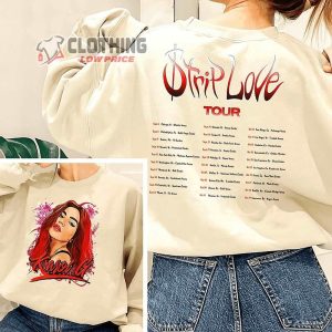 Karol G Strip Love Tour Merch, Karol G Bichota Tour Shirt, Manana Strip Love Hoodie
