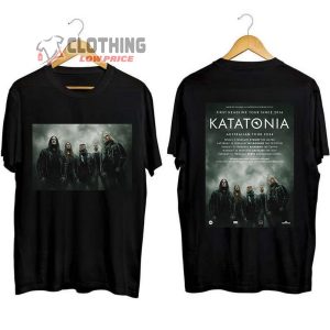 Katatonia Australian Tour 2024 Merch, First Headline Tour Since 2016 Katakana Shirt, Katatonia Australian Tour Dates 2024 Tickets T-Shirt
