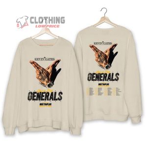 Kevin Gates Only The Generals Tour 2023 Featuring Big X Tha Plug Hosted By DJ Chose Sweatshirt Kevin Gates Concert Shirt Only The Generals Kevin Gates 2023 Merch1