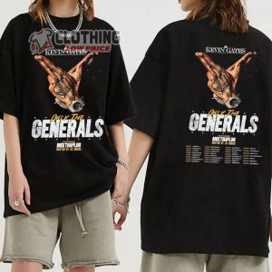 Kevin Gates Only The Generals Tour 2023 Featuring Big X Tha Plug Hosted By DJ Chose Sweatshirt Kevin Gates Concert Shirt Only The Generals Kevin Gates 2023 Merch3