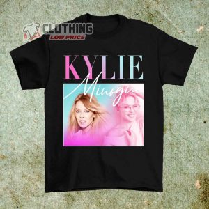 Kylie Minogue American Idol Merch, Kylie Minogue Padam Padam Lyrics Unsisex T-Shirt