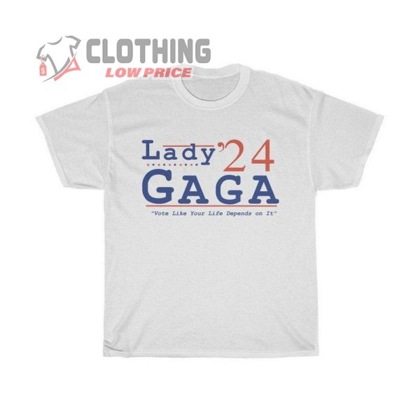 Lady Gaga 2024 Campaign T- Shirt, Lady Gaga Tour 2024 T- Shirt, Lady Gaga Concert 2023 T- Shirt