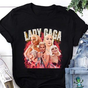 Lady Gaga T- Shirt, Lady Gaga Art Shirt, Lady Gaga Tour Tickets T- Shirt, Lady Gaga Tours 2023 Merch