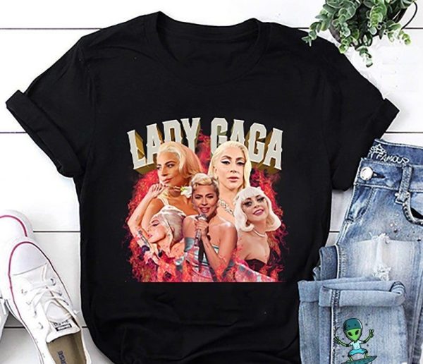 Lady Gaga T- Shirt, Lady Gaga Art Shirt, Lady Gaga Tour Tickets T- Shirt, Lady Gaga Tours 2023 Merch