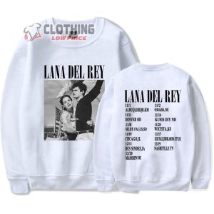 Lana Del Rey 2023 Tour Merch Lana Del Rey Album Shirt Lana Del Rey Concert Sweatshirt 3
