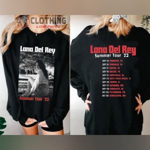 Lana Del Rey Summer 2023 Tour Merch Lana Del Rey Summer Tour Dates 2023 Shirt Lana Del Rey Fans T Shirt