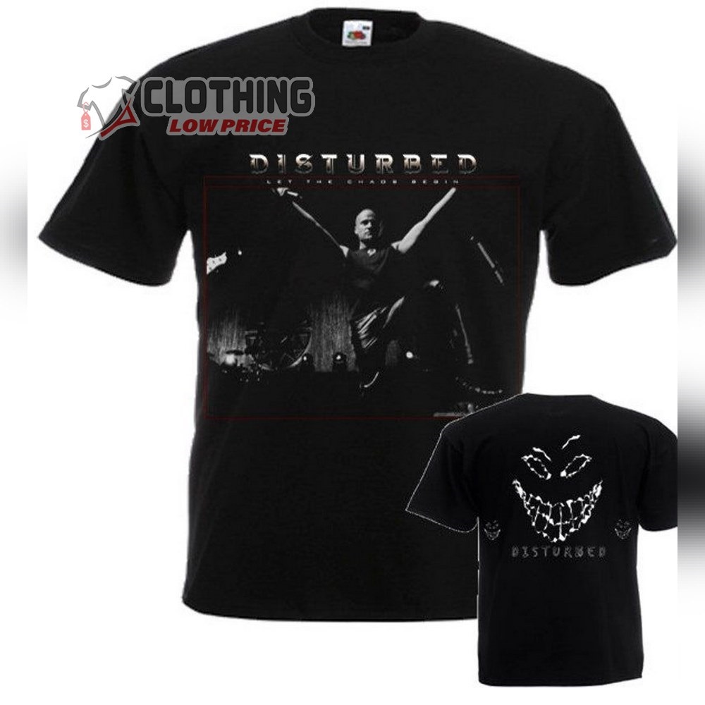 Disturbed Logo TShirt For Men And Women, Disturbed Tour 2023 Shirt