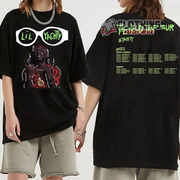 Lil Yachty The Field Trip Tour 2023 Merch, Lil Yachty Tour Dates 2023 North America And Europe Shirt, The Field Trip Tour 2023 T-Shirt