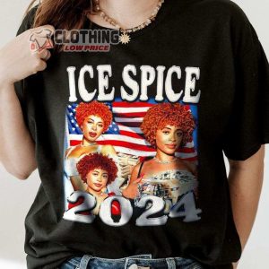 Limited Vintage Style Ice Spice T Shirt Ice Spice 2024 Tour Sweatshirt Ice Spice Vintage Hoodie2
