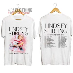 Lindsey Stirling Snow Waltz 2023 Tour Merch Lindsey Stirling Tour Tickets Concert 2023 Shirt Snow Waltz 2023 Tour T Shirt 2